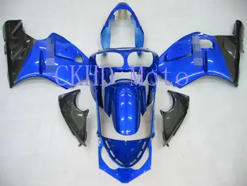 Novo motorno kolo motorno kolo nadgradnje za KAWASAKI Ninja ZX12R ZX-12R 2000 2001 00 01 moder Oklep plastične karoserije ABS body Kit