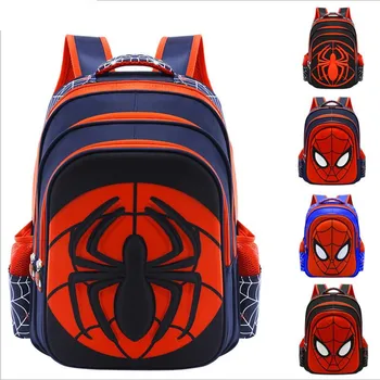 3D cartoon šolsko Spider Man risanka nahrbtnik nepremočljiva in odporne na obrabo šolska torba