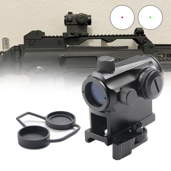 Taktično Optičnih Puška Področje Mini 1X24 Red Dot Sight Področje z QD Quick Release Nastavek za Airsoft, Lov, Streljanje HT5-0039