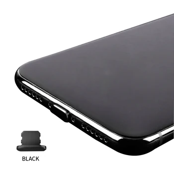 Dustproof Kritje Aluminijeve Zlitine Prenosne Kovinske Proti Prahu Polnilnik Dock Plug Zamašek Skp Kritje za iPhone X XR Max 8 7 6S Plus