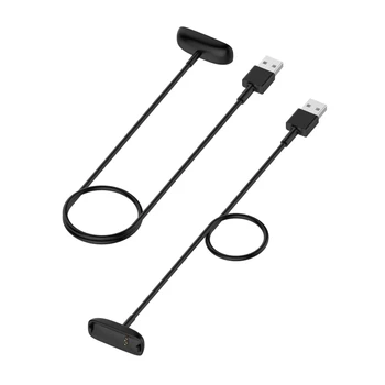 30 cm 100 cm Zaračunavanje Kabel USB Kabel Za -Fitbit Navdih 2 Zdravje in Fitnes Tracker Smart Band Zapestnica Polnilnik Line