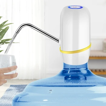 Polnjenje Električnih Črpanje Vode Steklenico Vode Nosilec Čiste Vode Tlak Vode Pipa
