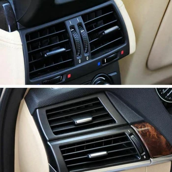 Zavihek izstopu Zraka Posnetek Spredaj Vehichle Notranje zadeve 1pc Samodejni Prezračevalni klimatsko napravo Za BMW X5 E70/X6 E71